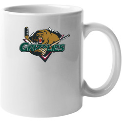 Utah Grizzlies International Hockey League Ihl Retro Sports Team Logo 11 oz Mug Utah Grizzlies International Hockey League Ihl Retro Sports Team Logo 11 oz Mug