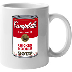 Campbell's Chicken Noodle Soup Label Can 11 oz Mug Campbell's Chicken Noodle Soup Label Can 11 oz Mug