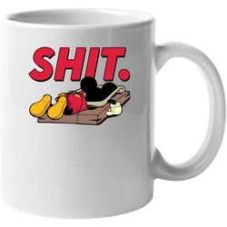 Mickey Mouse In Trap Shit Funny Cartoon Parody 11 oz Mug Mickey Mouse In Trap Shit Funny Cartoon Parody 11 oz Mug