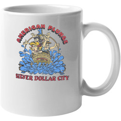 American Plunge Silver Dollar City Vintage 11 oz Mug American Plunge Silver Dollar City Vintage 11 oz Mug