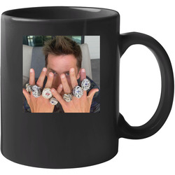 Tom Brady Superbowl Rings Sports Fan 11 oz Mug Tom Brady Superbowl Rings Sports Fan 11 oz Mug