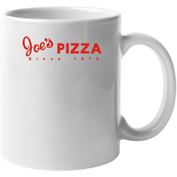 Joes Pizza New York Pizzeria Restaurant 11 oz Mug Joes Pizza New York Pizzeria Restaurant 11 oz Mug