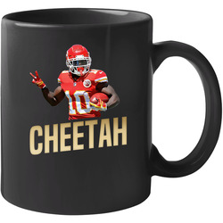 Tyreek Hill Cheetah San Francisco Football 11 oz Mug Tyreek Hill Cheetah San Francisco Football 11 oz Mug