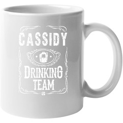 Cassidy Irish Drinking Team Whiskey Beer Custom Name St Patricks Day 11 oz Mug Cassidy Irish Drinking Team Whiskey Beer Custom Name St Patricks Day 11 oz Mug