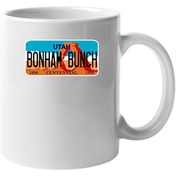 Utah Custom City License Plate Customizable 11 oz Mug Utah Custom City License Plate Customizable 11 oz Mug