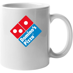 Dominos Pizza Pizzeria Fast Food Restaurant Brand Logo 11 oz Mug Dominos Pizza Pizzeria Fast Food Restaurant Brand Logo 11 oz Mug