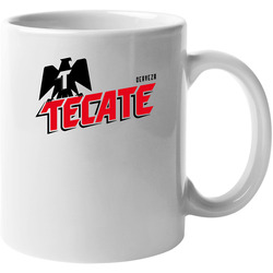 Tecate Cerveza Mexican Golden Lager Beer Lovers 11 oz Mug