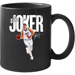 Nikola Jokic Joker Dribbling 11 oz Mug Nikola Jokic Joker Dribbling 11 oz Mug