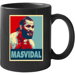 Jorge Masvidal Hope Style 11 oz Mug Jorge Masvidal Hope Style 11 oz Mug