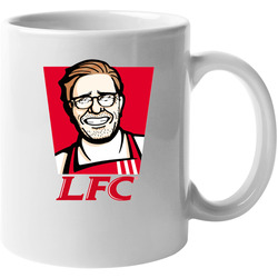 Liverpool Fc Jurgen Klopp Kfc Lfc Football Club Manager Parody 11 oz Mug Liverpool Fc Jurgen Klopp Kfc Lfc Football Club Manager Parody 11 oz Mug
