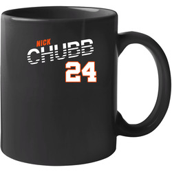 Nick Chubb 24 Favorite Player Fan 11 oz Mug Nick Chubb 24 Favorite Player Fan 11 oz Mug