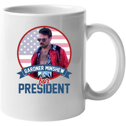 Gardner Minshew For President Football 11 oz Mug Gardner Minshew For President Football 11 oz Mug
