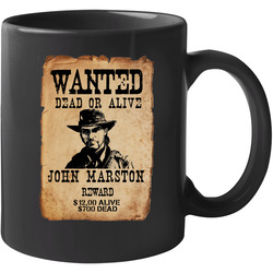 Red Dead Redemtion 2 Wanted Poster Video Game 11 oz Mug Red Dead Redemtion 2 Wanted Poster Video Game 11 oz Mug
