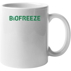 Biofreeze Best Over The Counter Medication Logo 11 oz Mug Biofreeze Best Over The Counter Medication Logo 11 oz Mug