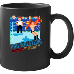 Nintendo Pro Wrestling 8bit Videogame 11 oz Mug