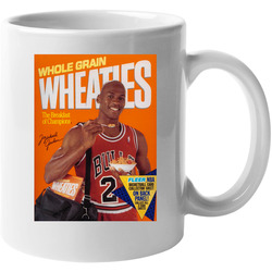 Michael Jordan Whole Grain Wheaties Basketball 11 oz Mug Michael Jordan Whole Grain Wheaties Basketball 11 oz Mug