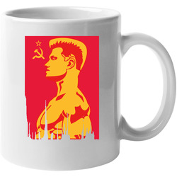 Ivan Drago Dolph Lundgren Rocky Movie Character Movie Fan 11 oz Mug Ivan Drago Dolph Lundgren Rocky Movie Character Movie Fan 11 oz Mug