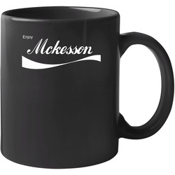 Mckesson Enjoy Cola Parody Custom Name 11 oz Mug Mckesson Enjoy Cola Parody Custom Name 11 oz Mug