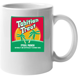 Tahitian Treat Popular Fruit Punch Flavored Soda Drink 11 oz Mug Tahitian Treat Popular Fruit Punch Flavored Soda Drink 11 oz Mug