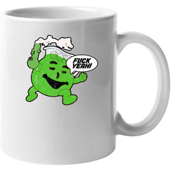 Fuk Yeah Koolaid Man Weed Stoner Parody 11 oz Mug Fuk Yeah Koolaid Man Weed Stoner Parody 11 oz Mug