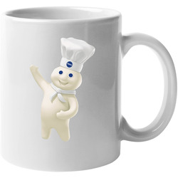 Pillsbury Doughboy Funny Baked Goods Mascot 11 oz Mug Pillsbury Doughboy Funny Baked Goods Mascot 11 oz Mug