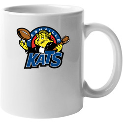 Nashville Kats Arena Football League Team Fan Logo 11 oz Mug Nashville Kats Arena Football League Team Fan Logo 11 oz Mug