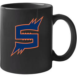 Spokane Shock Arena Football League Team Fan Logo 11 oz Mug Spokane Shock Arena Football League Team Fan Logo 11 oz Mug