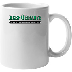 Beef O Brady's Best Southern Restaurants Fan 11 oz Mug Beef O Brady's Best Southern Restaurants Fan 11 oz Mug