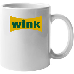 Wink Grapefruit Flavored Soft Drink Soda Pop Logo 11 oz Mug Wink Grapefruit Flavored Soft Drink Soda Pop Logo 11 oz Mug