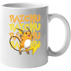 Raichu Pokemon Character Fan 11 oz Mug Raichu Pokemon Character Fan 11 oz Mug