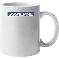 Alpine Sound Car Audio Sub Woofer Logo 11 oz Mug Alpine Sound Car Audio Sub Woofer Logo 11 oz Mug