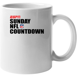 Espn Sunday Football Countdown Sports Fan 11 oz Mug Espn Sunday Football Countdown Sports Fan 11 oz Mug