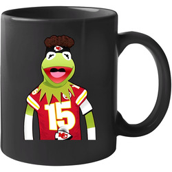 Patrick Mahomes Kermit Mashup 11 oz Mug Patrick Mahomes Kermit Mashup 11 oz Mug