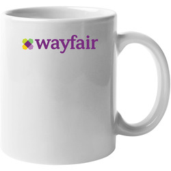 Wayfair Nasdaq Company Logo Employee Fan 11 oz Mug Wayfair Nasdaq Company Logo Employee Fan 11 oz Mug