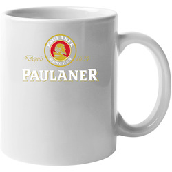 Paulaner Beer Logo Drink 11 oz Mug