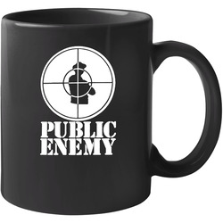 Public Enemy Popular 80s 90s Hip Hop Group Music 11 oz Mug Public Enemy Popular 80s 90s Hip Hop Group Music 11 oz Mug