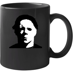Michael Myers Silhouette Spooky Halloween 11 oz Mug Michael Myers Silhouette Spooky Halloween 11 oz Mug