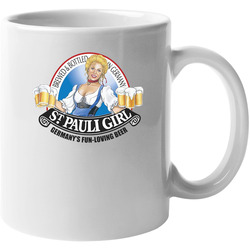 St Pauli Girl German Beer Company 11 oz Mug St Pauli Girl German Beer Company 11 oz Mug