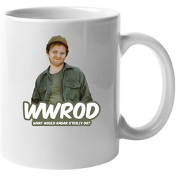 Wwrod What Would Radar O'reilly Do Mash Fan 11 oz Mug Wwrod What Would Radar O'reilly Do Mash Fan 11 oz Mug