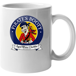 Pirate's Booty Cheese Puffs Healthy Snack 11 oz Mug Pirate's Booty Cheese Puffs Healthy Snack 11 oz Mug