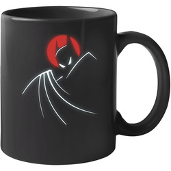 Batman Animated Series Silhouette 11 oz Mug Batman Animated Series Silhouette 11 oz Mug
