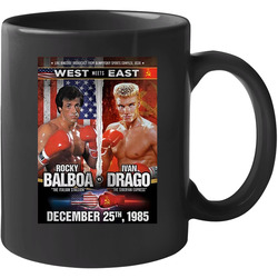 Rocky Balboa Vs Ivan Drago Boxing Match 11 oz Mug