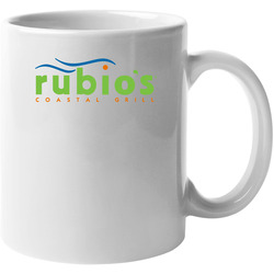 Rubio's Coastal Mexican Grill Food Restaurant Logo 11 oz Mug Rubio's Coastal Mexican Grill Food Restaurant Logo 11 oz Mug