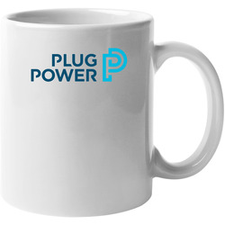 Plug Power Inc Nasdaq Company Logo Employee Fan 11 oz Mug