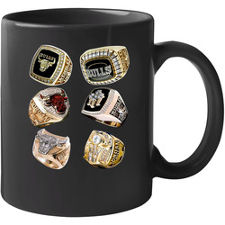 Michael Jordan Six Rings Chicago Basketball Dynasty Legend 11 oz Mug Michael Jordan Six Rings Chicago Basketball Dynasty Legend 11 oz Mug