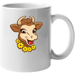 Elsie The Cow Borden Dairy Brand Mascot 11 oz Mug Elsie The Cow Borden Dairy Brand Mascot 11 oz Mug