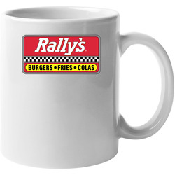 Rallys Burgers Logo 11 oz Mug Rallys Burgers Logo 11 oz Mug