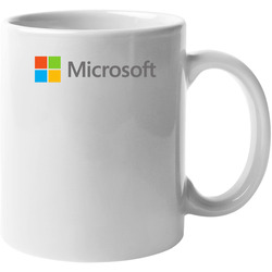 Microsoft Corporation Nasdaq Company Logo Employee Fan 11 oz Mug Microsoft Corporation Nasdaq Company Logo Employee Fan 11 oz Mug