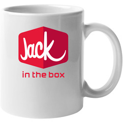 Jack In The Box Inc Nasdaq Company Logo Employee Fan 11 oz Mug Jack In The Box Inc Nasdaq Company Logo Employee Fan 11 oz Mug