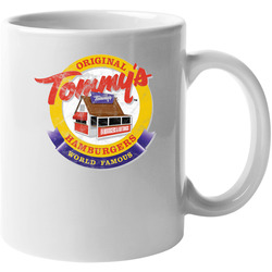 Tommy's Burgers Burbank California Restaurant Worn Look 11 oz Mug Tommy's Burgers Burbank California Restaurant Worn Look 11 oz Mug